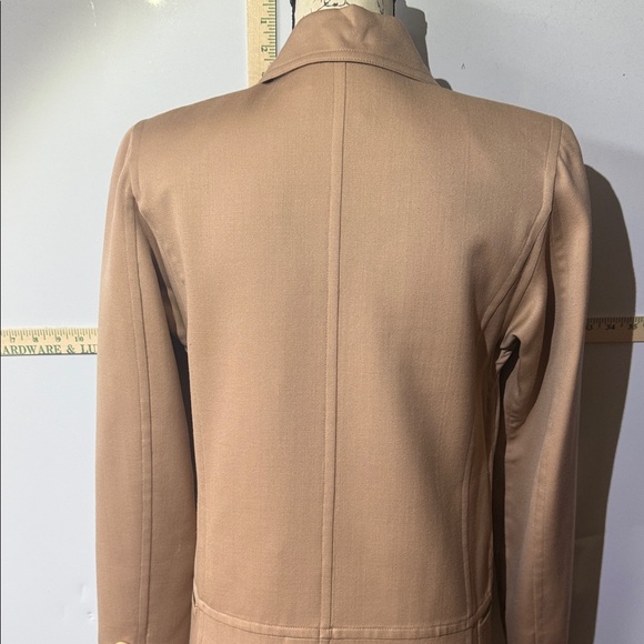 Vintage Hermes Camel Double-Breasted Trench Coat - SPECTACULAR COAT! - Picture 6 of 17